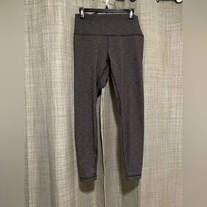 Lululemon wunder under Dark Gray High-Waisted Leggings